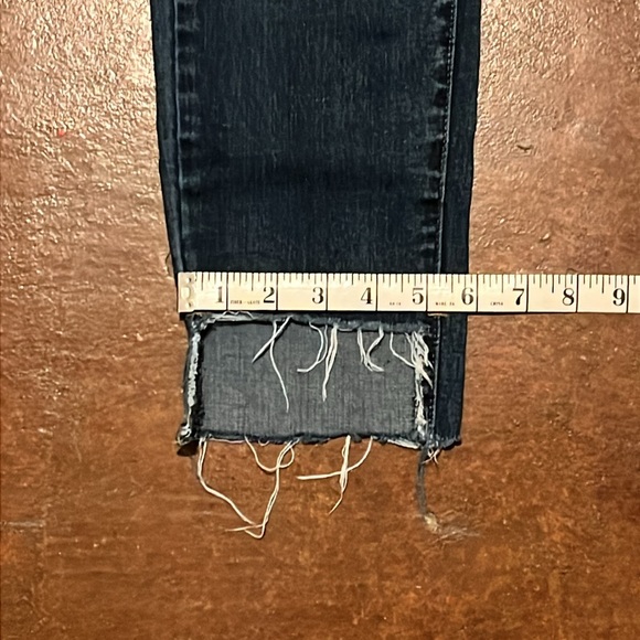 Highway Jeans Blue Ankle Cropped Distressed Denim - Picture 14 of 14